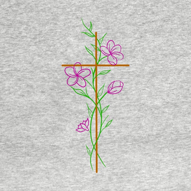 Christian Cross Line Art Collection by 09GLawrence